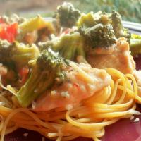 Parmesan Chicken & Broccoli Pasta image