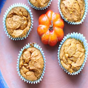 Easy 2-Ingredient Pumpkin Muffins image