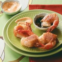 Phyllo Shrimp with Dipping Sauces_image