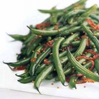 Green Beans with Red Onion and Mustard Seed Vinaigrette image