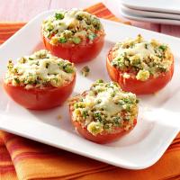 Broiled Parmesan and Swiss Tomatoes image