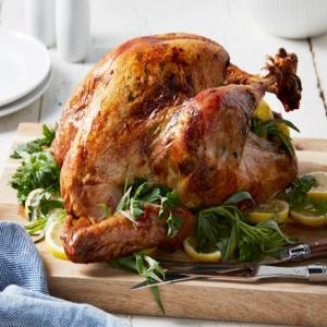 Roast Turkey with Tarragon-Shallot Butter_image