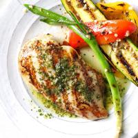 Chicken with Citrus Chimichurri Sauce_image