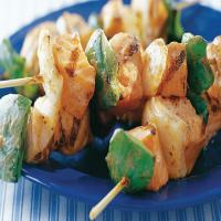 Spicy Grilled Salmon Kabobs image