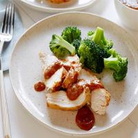 Chicken With Mango Barbeque Sauce image