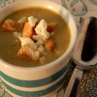 Chilled Zucchini-Leek Soup_image