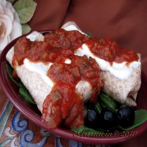 Completely Inauthentic Chicken Burritos_image