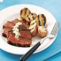 Chicago-Style Steak with Blue Cheese Butter image