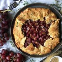 Grape Galette with Fresh Thyme_image