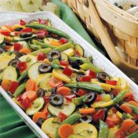 Colorful Summer Veggie Salad image