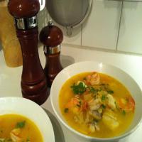 Saffron Seafood Soup image