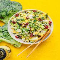 Grilled Broccoli Salad with Honey Mustard Dressing_image