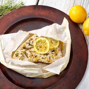 Lemon-Rosemary Swordfish en Papillote | A Well-Seasoned Kitchen®_image