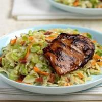 Grilled Chicken with Wilted Slaw image