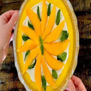 No-Bake Summer Mango Pie Recipe by Tasty_image