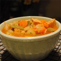 Lower Fat Chicken Vegetable Soup_image