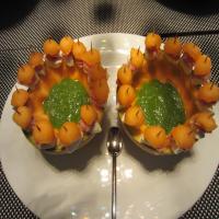 Brochettes of Melon, Prosciutto, and Fresh Mozzarella_image