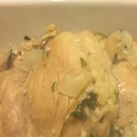 French Chicken Thighs in Cilantro Sauce image