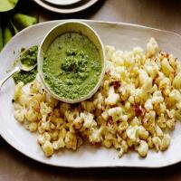 Roasted Cauliflower with Herb-Caper Sauce_image