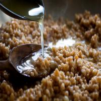Cracked Farro Risotto (Farrotto) With Parsley and Marjoram_image