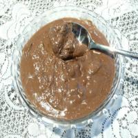 Chocolate Almond Cheesecake Pudding (Healthy)_image