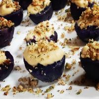 Purple Potatoes With Cashew Cream (Vegan Table)_image