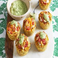 Cheesy Chicken Plantain Cups_image
