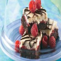 Chocolate-Raspberry Cheesecake Bars image