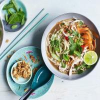 Vietnamese chicken noodle soup image