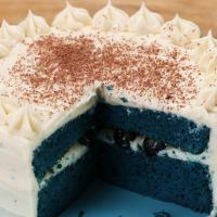 Rice Cooker Blue Velvet Cake Recipe by Tasty_image
