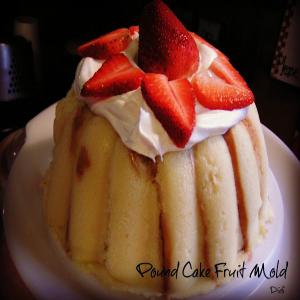 Pound Cake Fruit Mold (3 ingredients) - Video_image