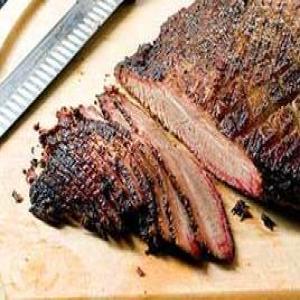 Barbecued Beef Brisket For a Charcoal Grill_image