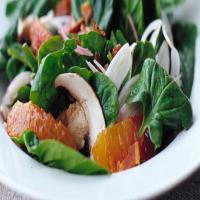 Spinach Salad with Fennel and Blood Oranges image
