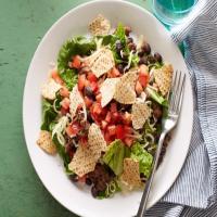 Beef Taco Salad with Chunky Tomato Dressing image