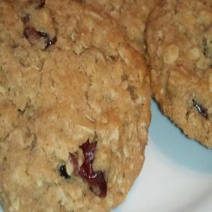 Cranberry Raisin Oatmeal Spice Cookies image