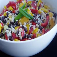 Caribbean Rice and Black Bean Salad image