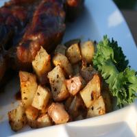 Oven Roasted Barbecue Potatoes image