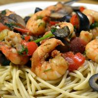 Shrimp Pasta with Tomato Basil Sauce_image