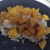 Grilled Grouper with Mango Butter_image