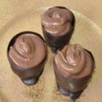 Chocolate Cups With Decadent Chocolate Mousse_image