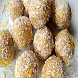 Healthy Lemon And Coconut Bliss Balls Recipe by Tasty_image