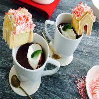 Peppermint Hot Chocolate With Whipped Cream image