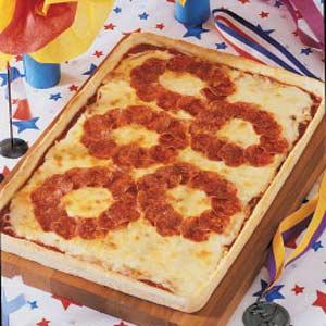 Olympic Rings Pizza image