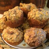 Savory Sausage, Cheese and Oat Muffins image