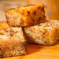 Crispy Asian Rice Squares with Sauce Variations_image