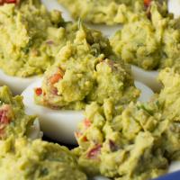 Guacamole Deviled Eggs Recipe by Tasty image