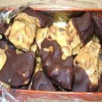 Almond Brittle Dipped in Chocolate_image