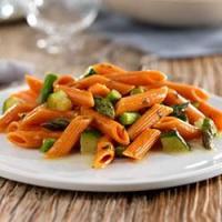 Penne with Zucchini, Asparagus and Parmigiano Reggiano Cheese_image