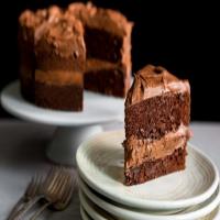 Cocoa-Buttermilk Layer Cake_image