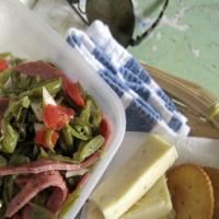 Green Bean, Tomato and Salami Salad image